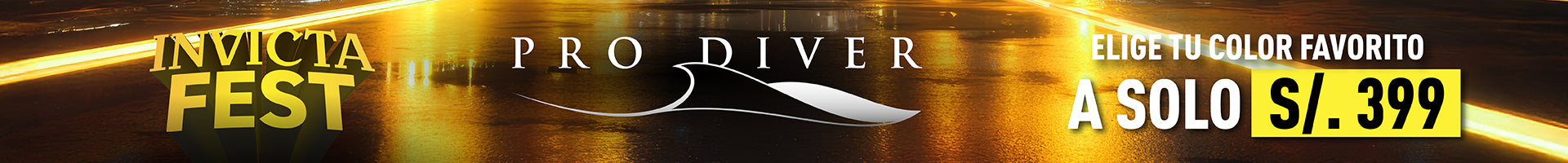 RELOJES INVICTA PRO DIVER A SOLO S/ 399