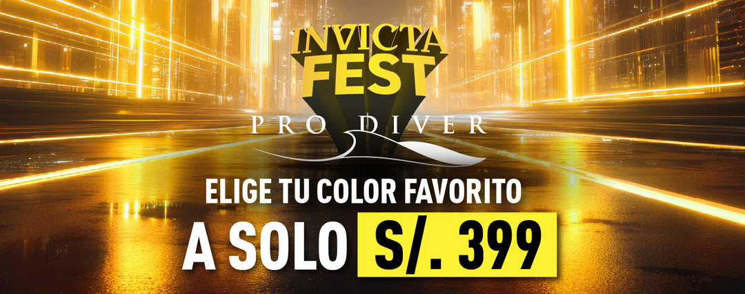 RELOJES INVICTA PRO DIVER A SOLO S/ 399