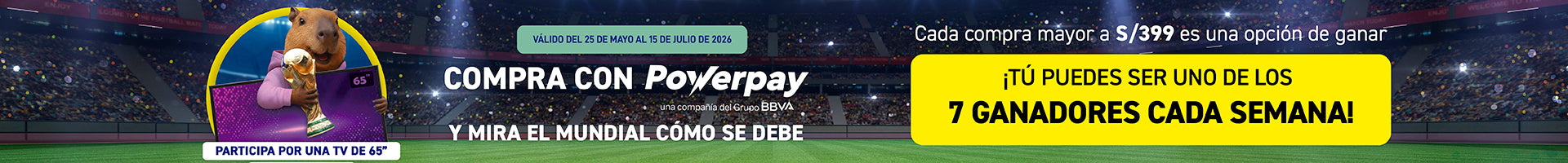 INVICTA x POWERPAY - COMPAÑÍA DEL BBVA