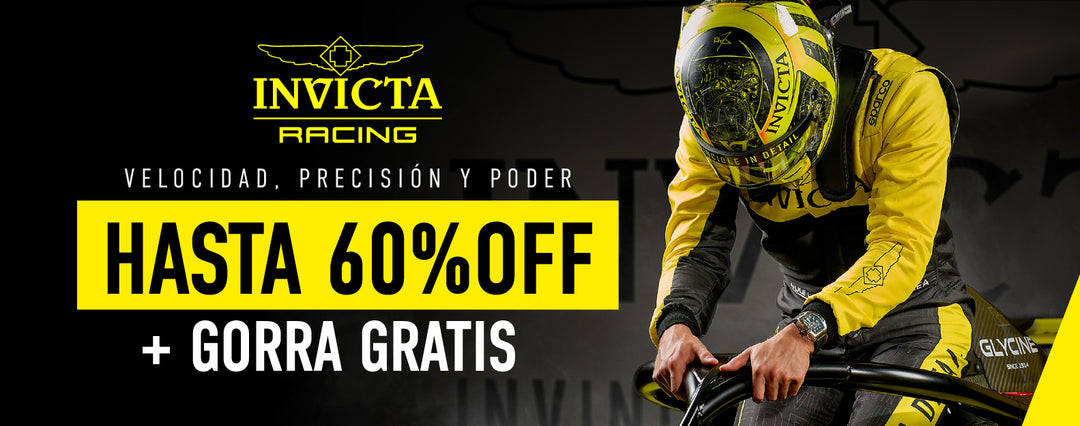 TU RELOJ INVICTA FAVORITO + GORRA DE REGALO