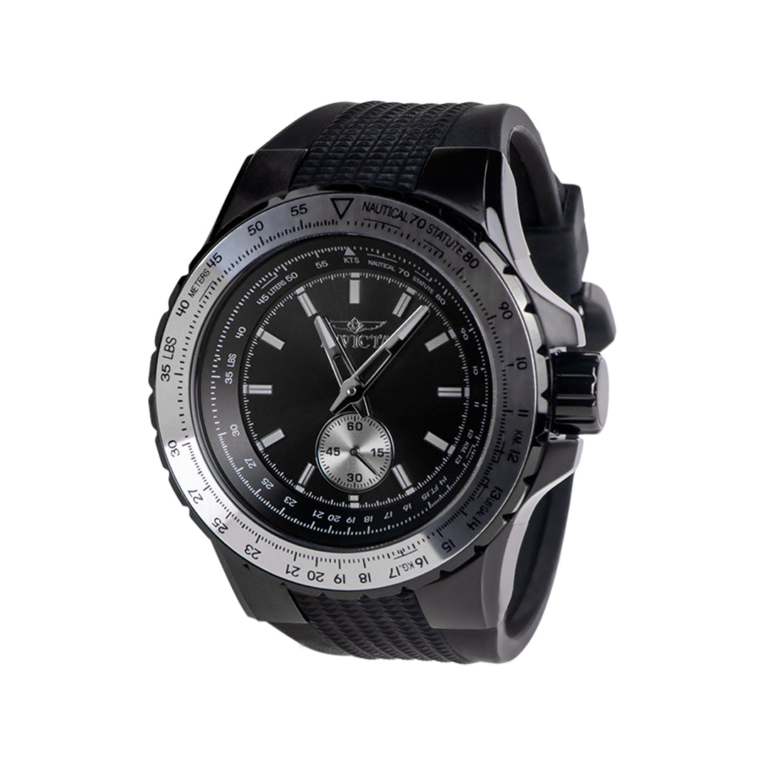 RELOJ INVICTA AVIATOR 49298 MEN - BLACK