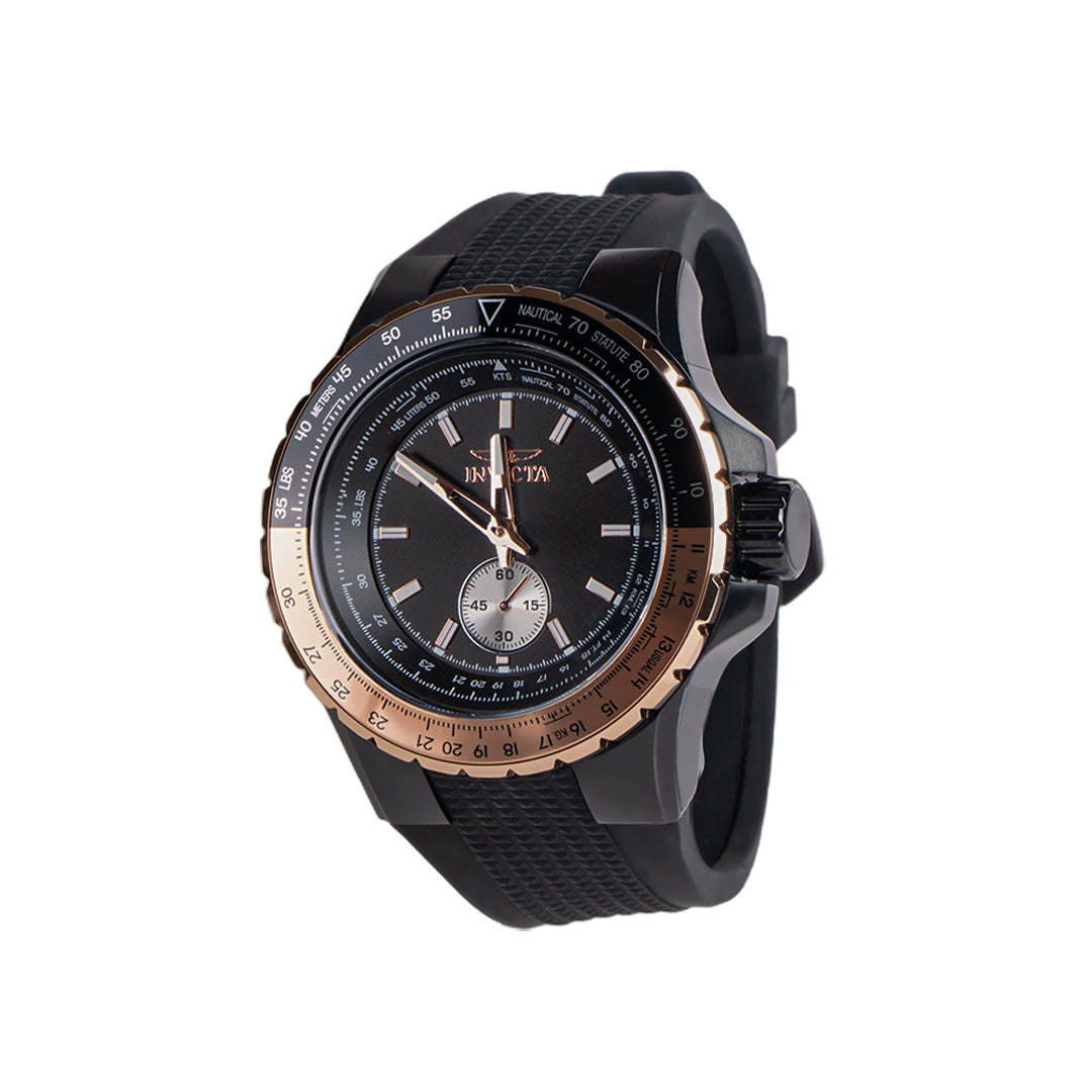 RELOJ INVICTA AVIATOR 49304 MEN - NEGRO