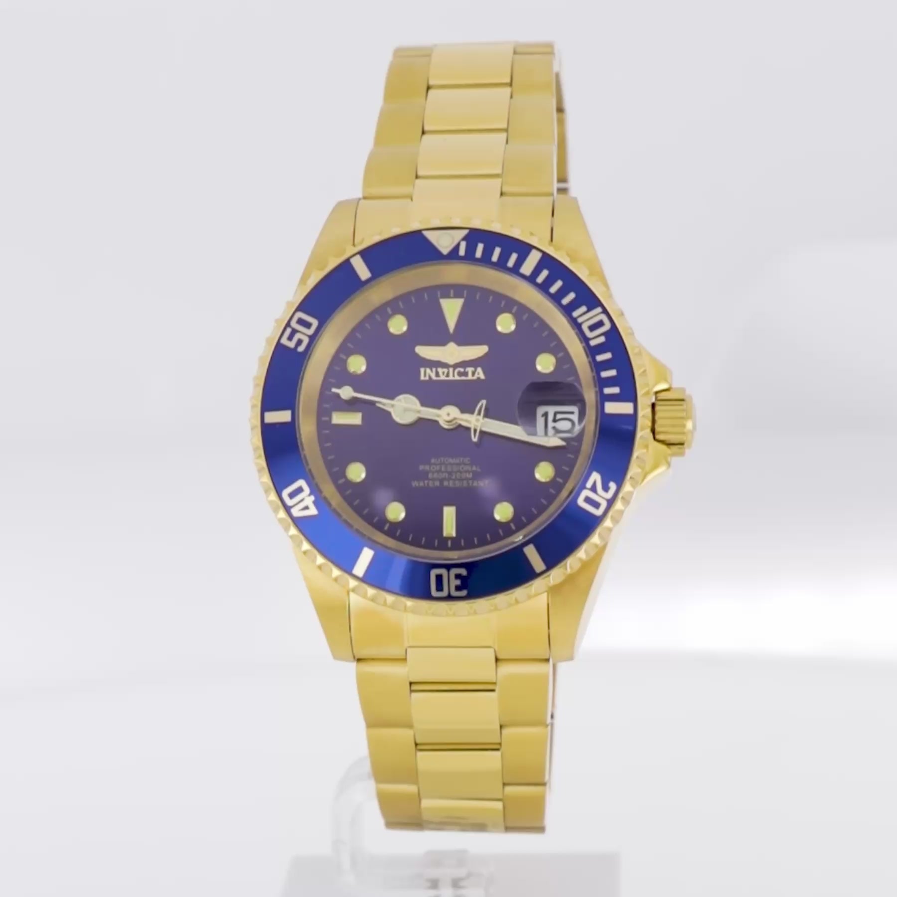 RELOJ PARA HOMBRE INVICTA PRO DIVER 8930OB DORADO Invicta Peru