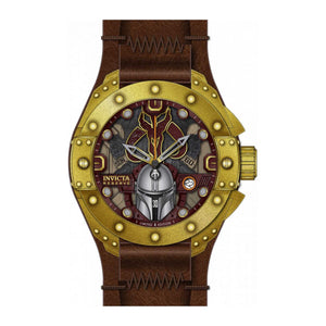 RELOJ MANDALORIANO PARA HOMBRE INVICTA STAR WARS 39762 - MARRÓN