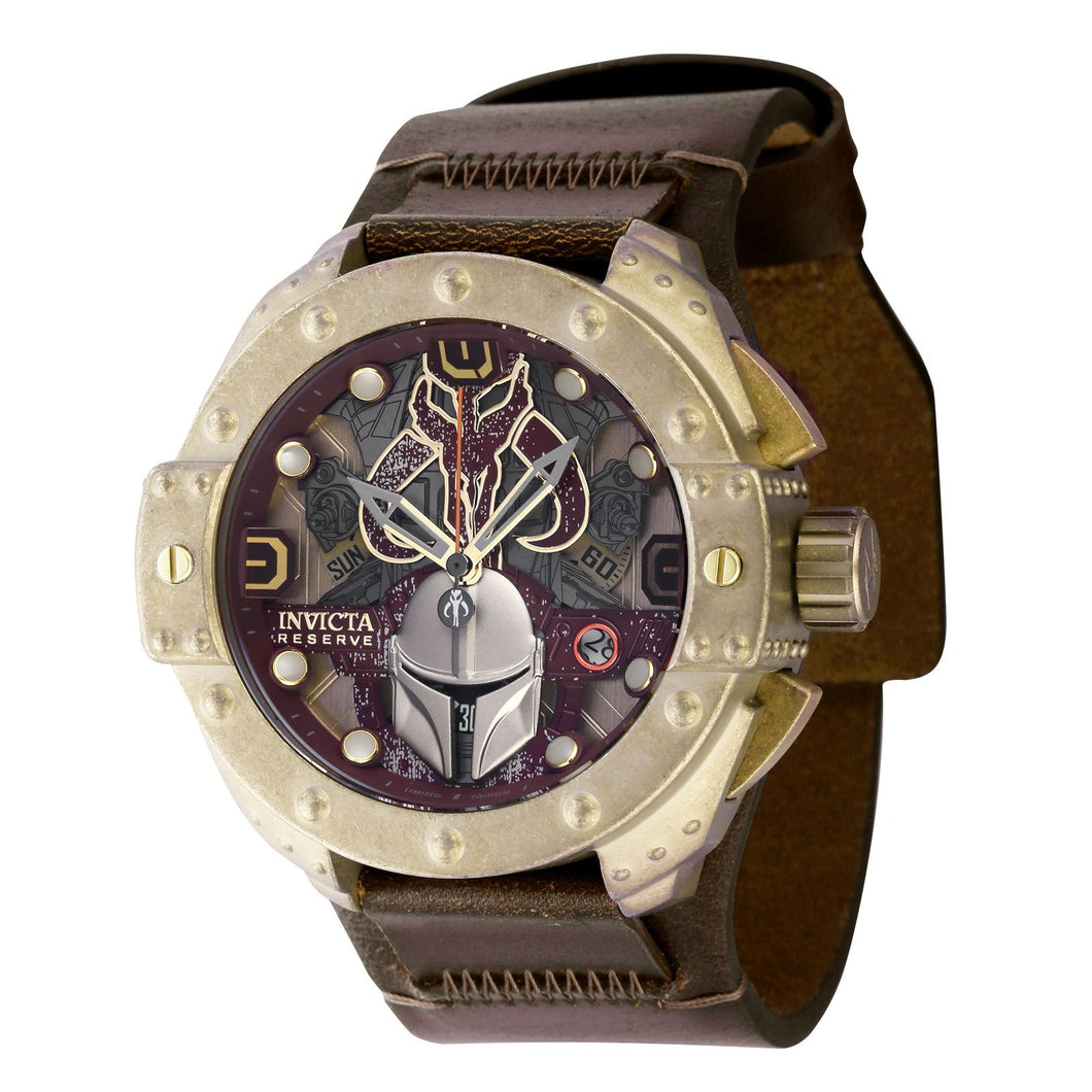 RELOJ MANDALORIANO PARA HOMBRE INVICTA STAR WARS 39762 - MARRÓN