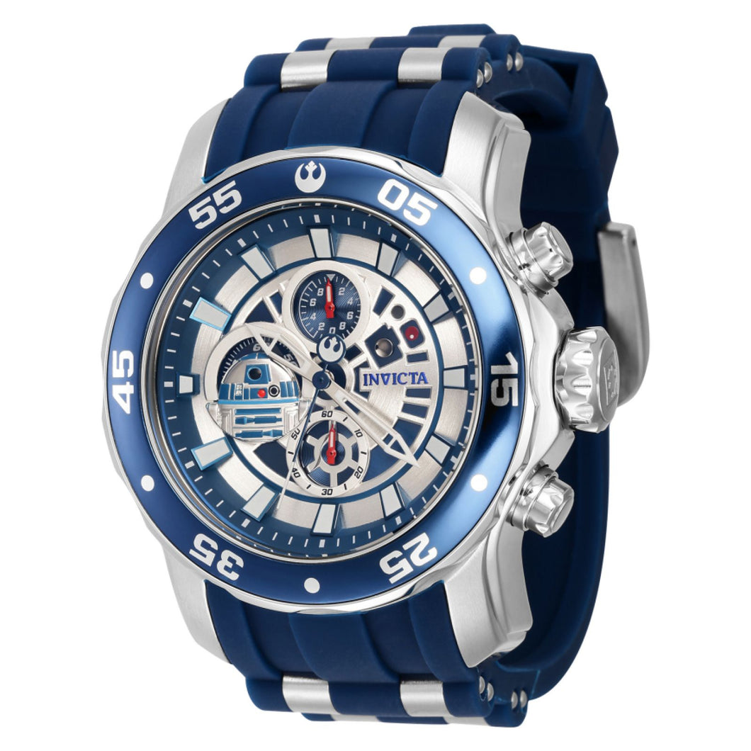 RELOJ R2-D2 PARA HOMBRE INVICTA STAR WARS 40077 - ACERO AZUL