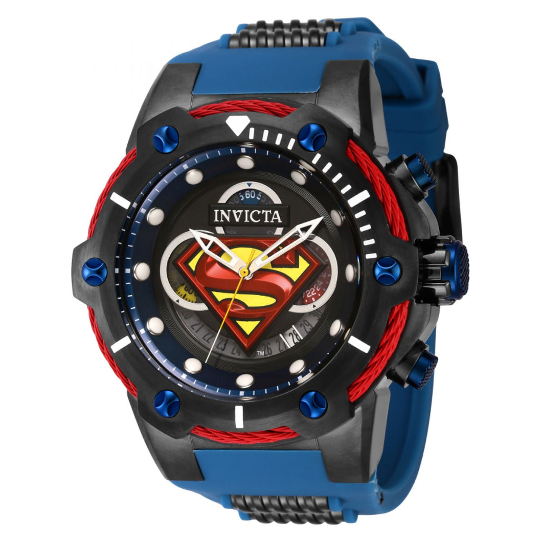 RELOJ  PARA HOMBRE INVICTA DC COMICS 41180 - AZUL, BRONCE DE CAÑÓN